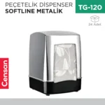 PEÇETELİK DİSPENSER SOFTLINE KROM (F153)