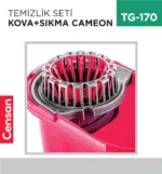 TEMİZLİK SETİ KOVA+SIKMA CAMEON (TP-665)