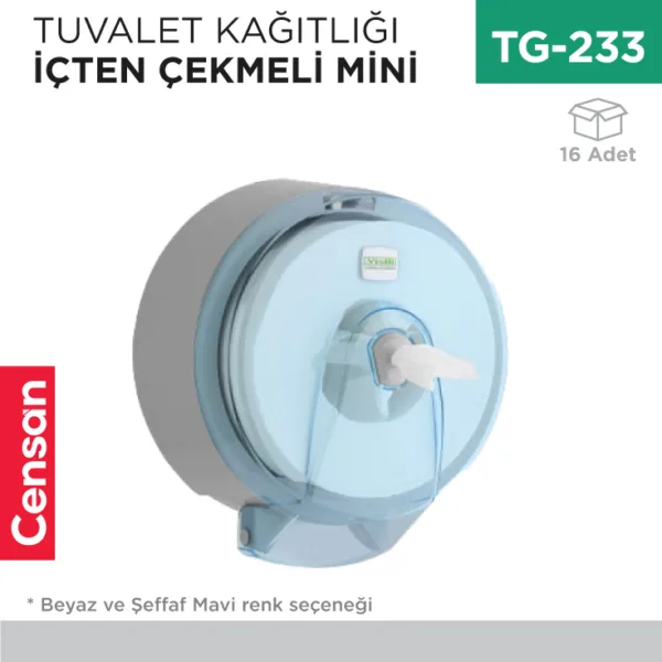TUVALET KAĞITLIĞI İÇTEN ÇEKMELİ MİNİ VİALLİ  (K3-K3T)