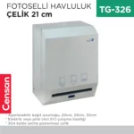 FOTOSELLİ HAVLULUK ÇELİK 21 CM (XİNDA) (CZQ20K)
