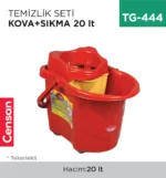 TEMİZLİK SETİ KOVA+SIKMA 20 LT (UP 610)