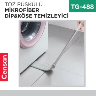 TOZ PÜSKÜLÜ MİKROFİBER DİP&amp;KÖŞE TEMİZLEYİCİ (362)