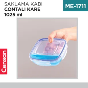 CONTALI KARE SAKLAMA KABI 1025 ML(30404)