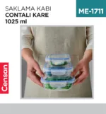 CONTALI KARE SAKLAMA KABI 1025 ML(30404)