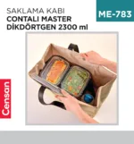SAKLAMA KABI CONTALI MASTER DİKDÖRTGEN 2300 ML (30814)