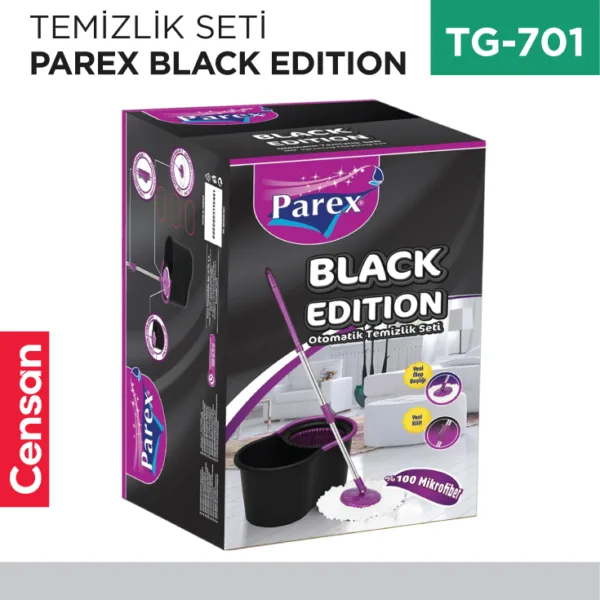 TEMİZLİK SETİ PAREX BLACK EDITION