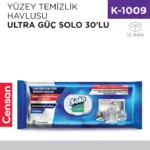 YÜZEY TEMİZLİK HAVLUSU ULTRA GÜÇ SOLO 30LU