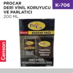 PROCAR DERİ VİNİL KORUYUCU VE PARLATICI 200 ML