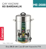 ÇAY KAZANI 60 BARDAKLIK