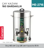 ÇAY KAZANI 160 BARDAKLIK