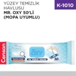 YER TEMİZLİK HAVLUSU MR.OXY 50Lİ (MOPA UYUMLU)