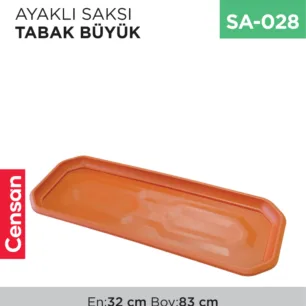 AYAKLI SAKSI BÜYÜK TABAK