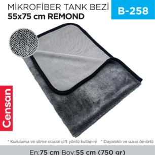 MİKROFİBER TANK BEZİ 55*75 CM (E30-7555-750)(RND21)