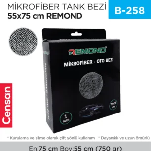 MİKROFİBER TANK BEZİ 55*75 CM (E30-7555-750)(RND21)