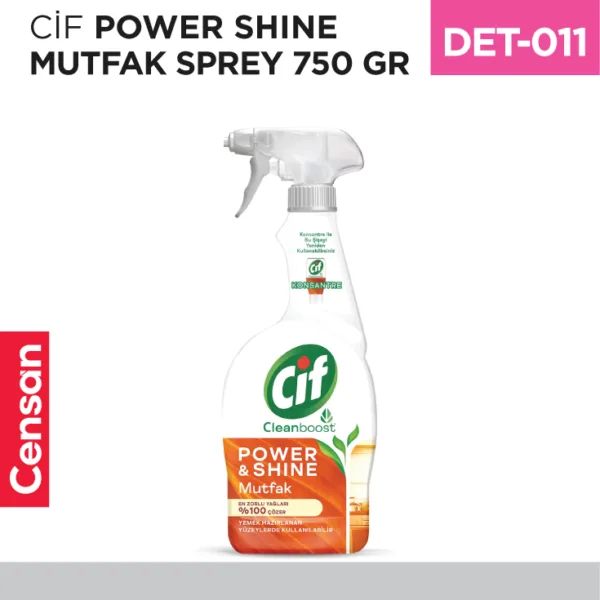 CİF POWER SHINE MUTFAK SPREY 750 GR