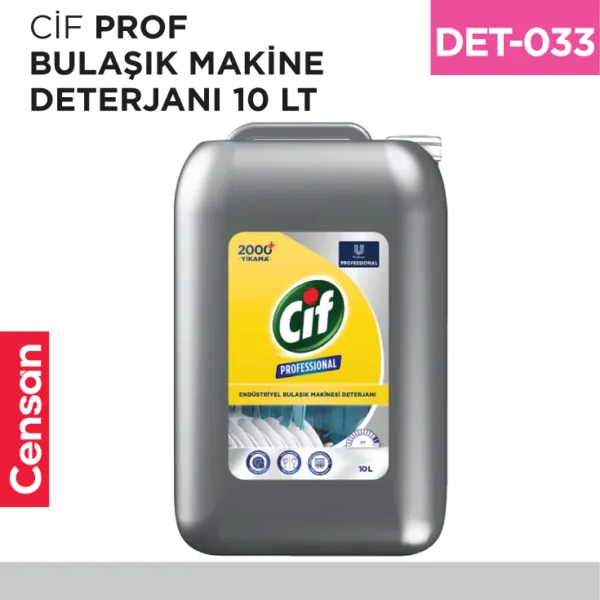 CİF PROF BULAŞIK MAKİNE DETERJANI 10 LT