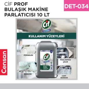 CİF PROF BULAŞIK MAKİNE PARLATICISI 10 LT