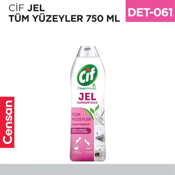CİF JEL TÜM YÜZEYLER 750 ML