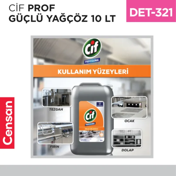 CİF PROF GÜÇLÜ YAĞÇÖZ 10 LT