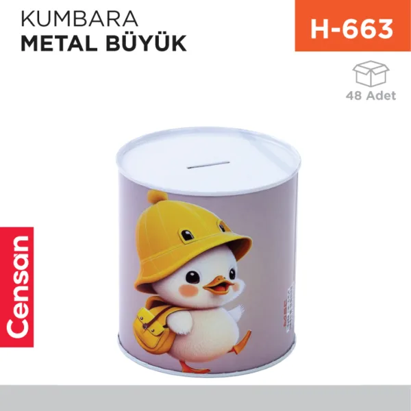 KUMBARA METAL BÜYÜK (6009)