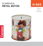 KUMBARA METAL BÜYÜK (6009)