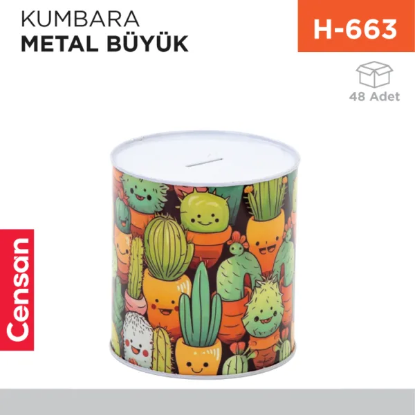 KUMBARA METAL BÜYÜK (6009)