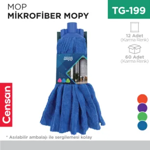 MOP MİKROFİBER MOPY (RND12)