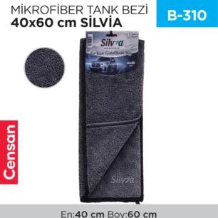 MİKROFİBER TANK BEZİ 40*60 SİLVİA (SLV35)