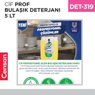 CİF PROF BULAŞIK DETERJANI 5 LT