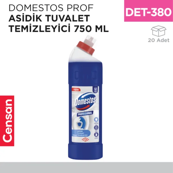DOMESTOS PROF ASİDİK TUVALET TEMİZLEYİCİ 750 ML