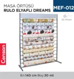 MASA ÖRTÜSÜ ELYAFLI DREAMS 140 CM (EN)