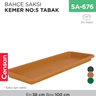 BAHÇE SAKSI KEMER NO:5 TABAK  (KBS5)