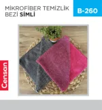 MİKROFİBER TEMİZLİK BEZİ SİMLİ (RND15)