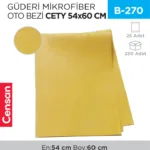 GÜDERİ MİKROFİBER OTO BEZİ CETY 54*60 (RND3444)