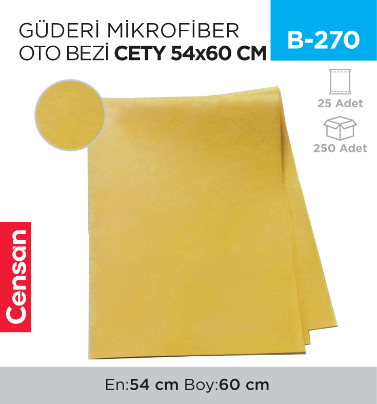 B-270_bf688a90e59917b71695ec0ee98873fd GÜDERİ MİKROFİBER OTO BEZİ CETY 54*60 (RND3444)
