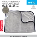 MİKROFİBER OTO KURULAMA BEZİ SPARK 40*60 (M2315)