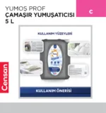 YUMOŞ PROF ÇAMAŞIR YUMUŞATICISI 5 L