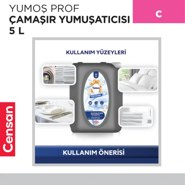 YUMOŞ PROF ÇAMAŞIR YUMUŞATICISI 5 L