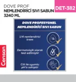 DOVE PROF. NEMLENDİRİCİ SIVI SABUN 3240 ML