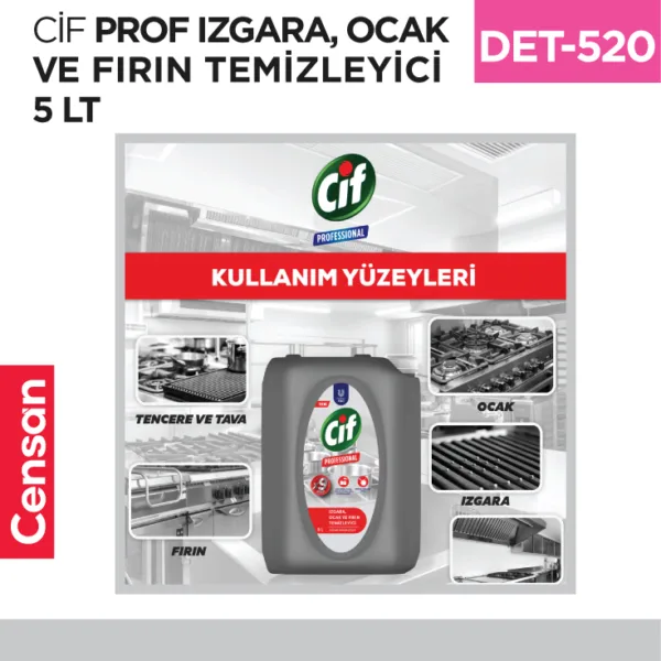 OCAK VE FIRIN TEMİZLEYİCİ 5 L