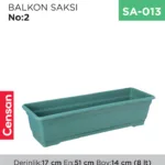 BALKON SAKSI ÖZENİŞ 50 CM (NO:2)