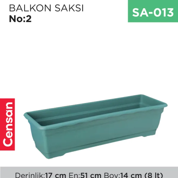 BALKON SAKSI ÖZENİŞ 50 CM (NO:2)