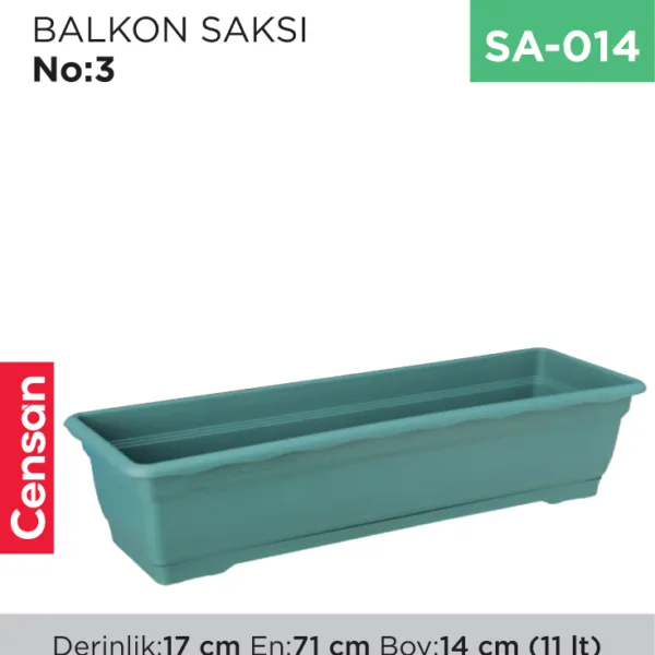 BALKON SAKSI ÖZENİŞ 70 CM (NO:3)