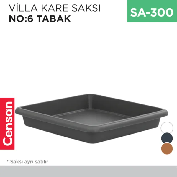 VİLLA KARE SAKSI NO:6 TABAK (VKT6)