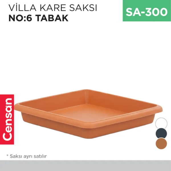 VİLLA KARE SAKSI NO:6 TABAK (VKT6)