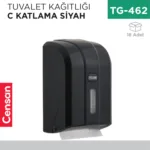 TUVALET KAĞITLIĞI C KATLAMA SİYAH (K6B-K6CB)