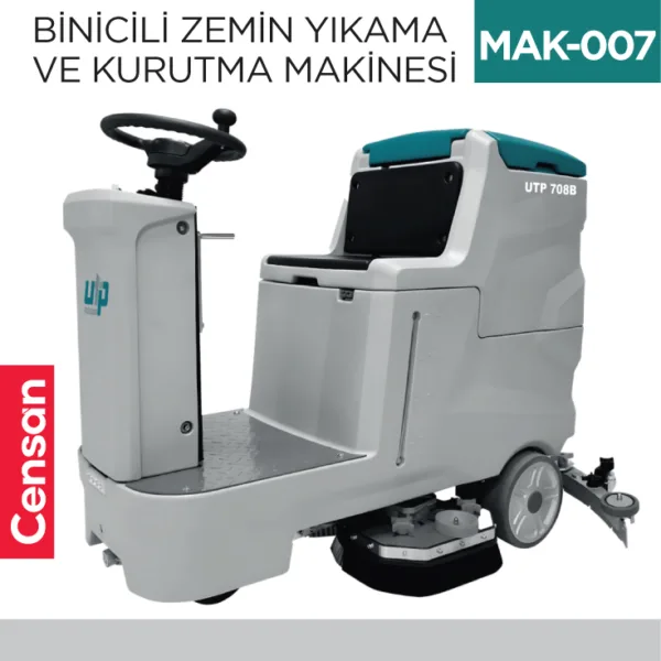 BİNİCİLİ ZEMİN YIK.VE KURUTMA MAK.(UTP708B)
