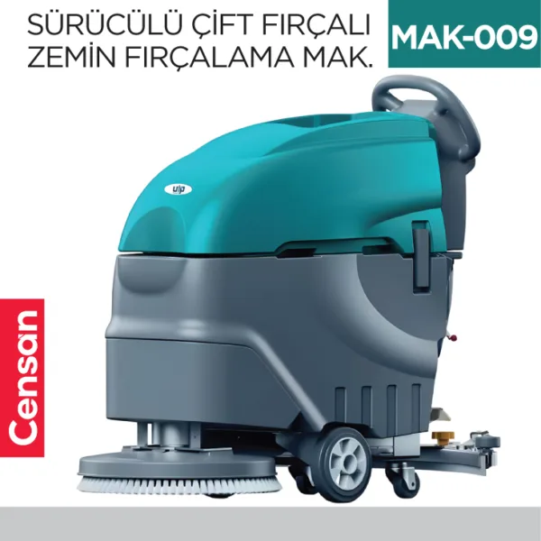 İTMELİ FIRÇALI ZEMİN FIRÇALAMA MAKİNESI  (UTP712)