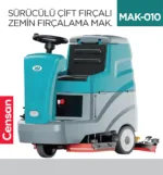SÜRÜCÜLÜ ÇİFT FIRÇALI ZEMİN FIRÇALAMA MAKİNESI  (UTP713)
