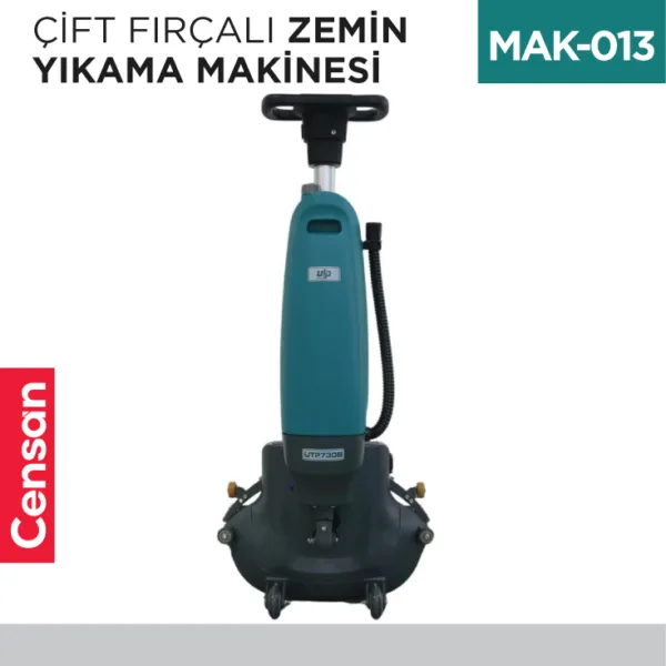 ÇİFT FIRÇALI ZEMİN YIKAMA MAKİNESI  (UTP730B)